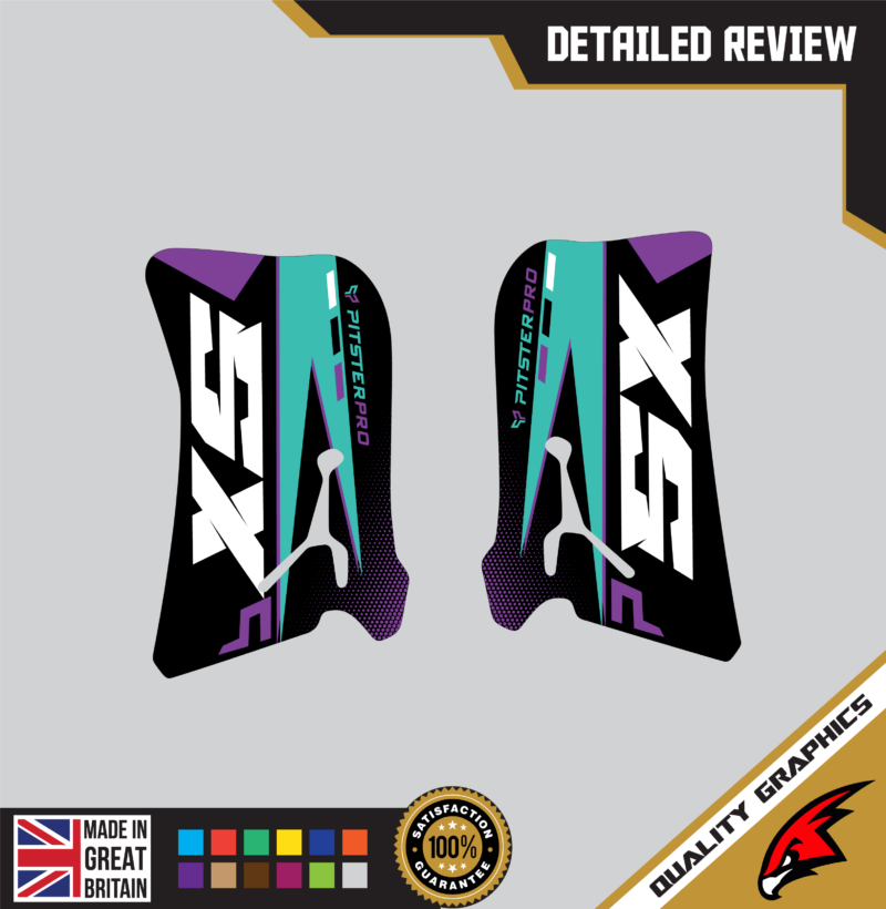 MX Graphics Kit For KTM  SX50 50SX 1998 &#8211; 2001  Flitch Purp