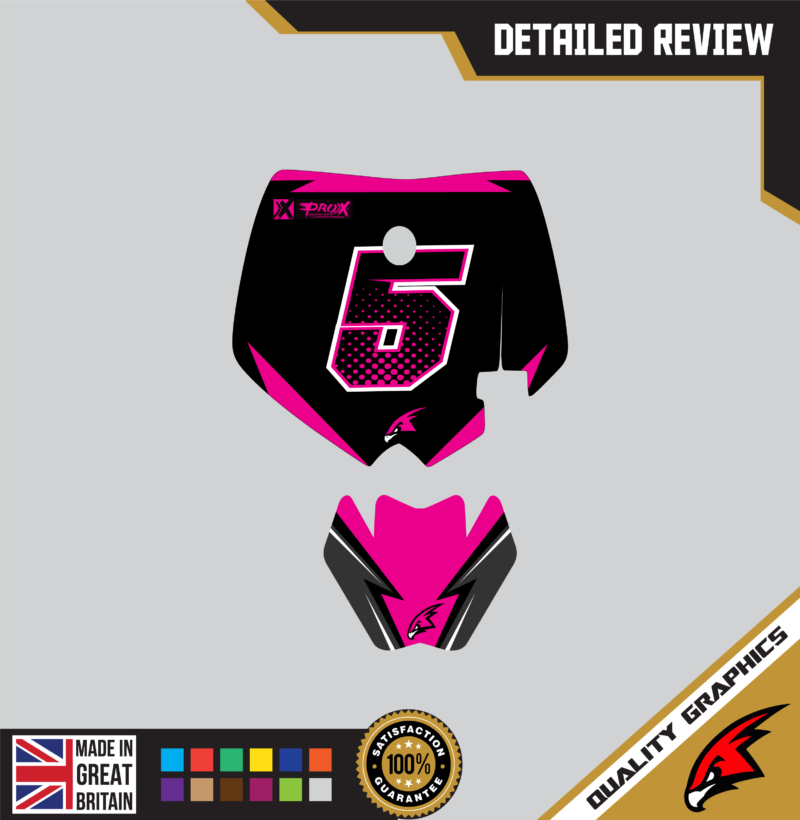 MX Graphics Kit For KTM  SX50 50SX 2002 &#8211; 2008  Stear Pink