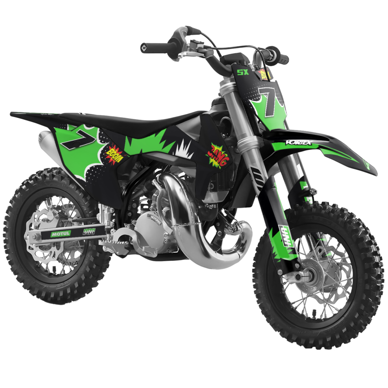 MX Graphics Kit For KTM  SX50 50SX 2009 &#8211; 2015  Blast Green