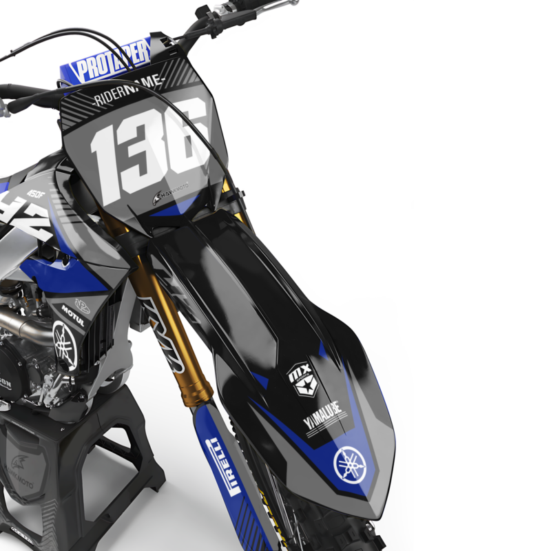 Wicked Mx Graphics Kit To Fit Yamaha PW YZ YZF WR WRF TTR 50 65 85 110 125 250 450 426 All Restyle Plastics (For: Yamaha) &#8211; Hinata