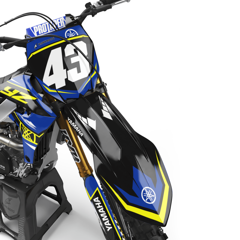 Wicked Mx Graphics Kit To Fit Yamaha PW YZ YZF WR WRF TTR 50 65 85 110 125 250 450 426 All Restyle Plastics (For: Yamaha) &#8211; Shibui