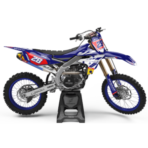 Yamaha MX Motocross Graphics Kit All Years All Models - Hiroto