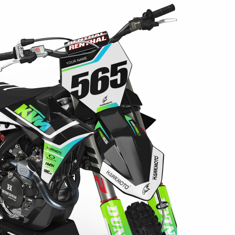 MX Graphics Kit For KTM  SX SXF EXC 65 85 125 150 250 300 350 450  &#8211; Havoc Green