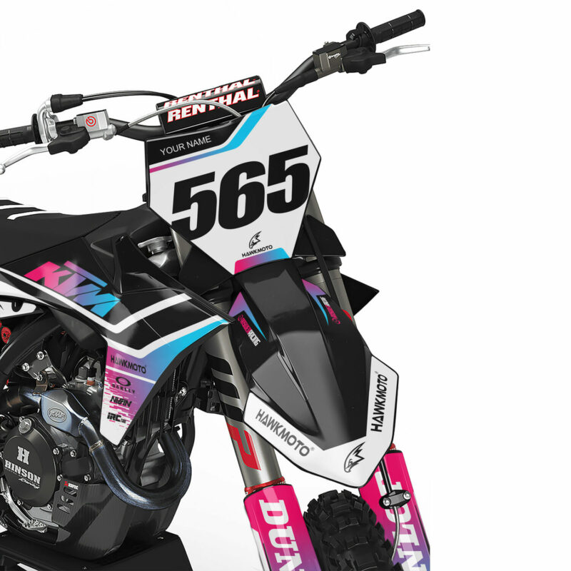 MX Graphics Kit For KTM  SX SXF EXC 65 85 125 150 250 300 350 450  &#8211; Havoc Pink