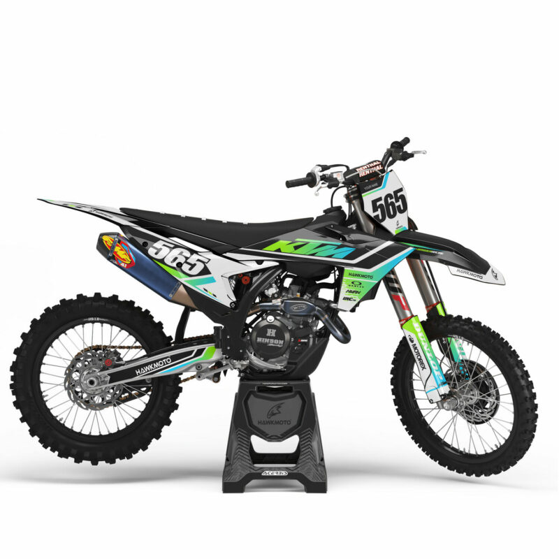 MX Graphics Kit For KTM  SX SXF EXC 65 85 125 150 250 300 350 450  &#8211; Havoc Green