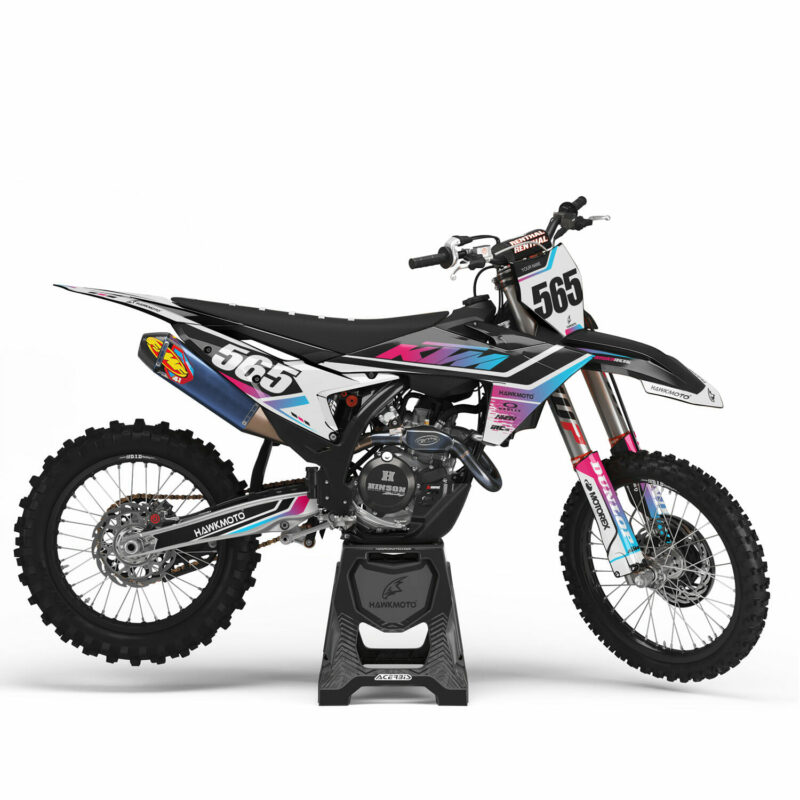 MX Graphics Kit For KTM  SX SXF EXC 65 85 125 150 250 300 350 450  &#8211; Havoc Pink