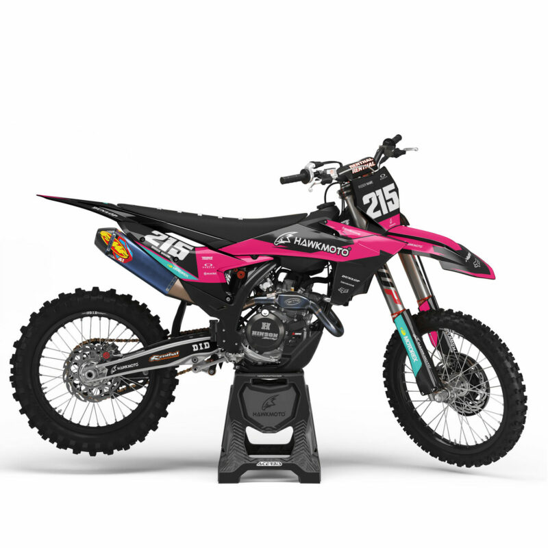 MX Graphics Kit For KTM  SX SXF EXC 65 85 125 150 250 300 350 450  &#8211; Magenta Haze