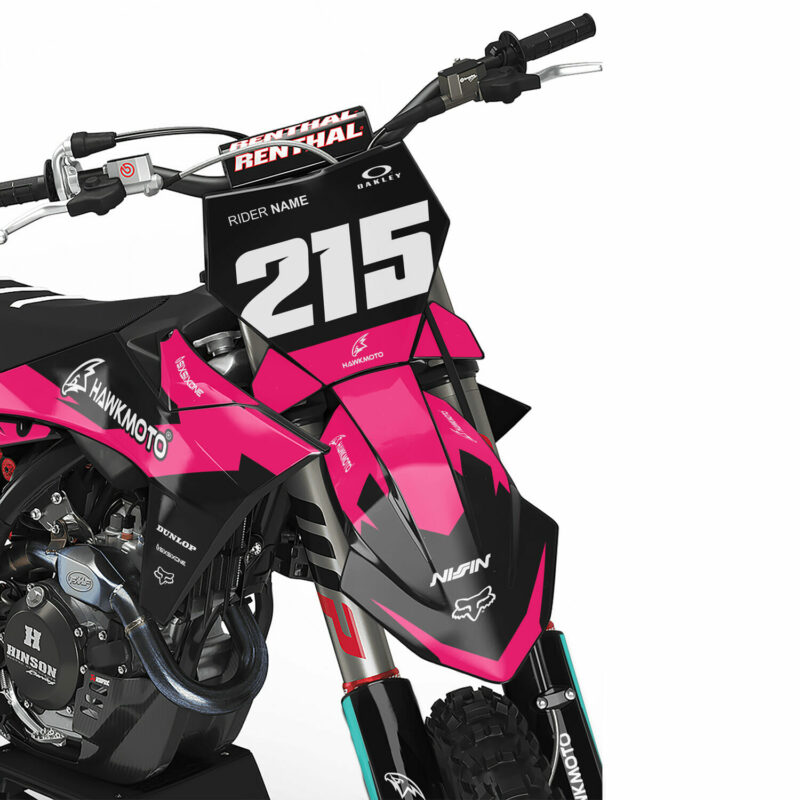 MX Graphics Kit For KTM  SX SXF EXC 65 85 125 150 250 300 350 450  &#8211; Magenta Haze