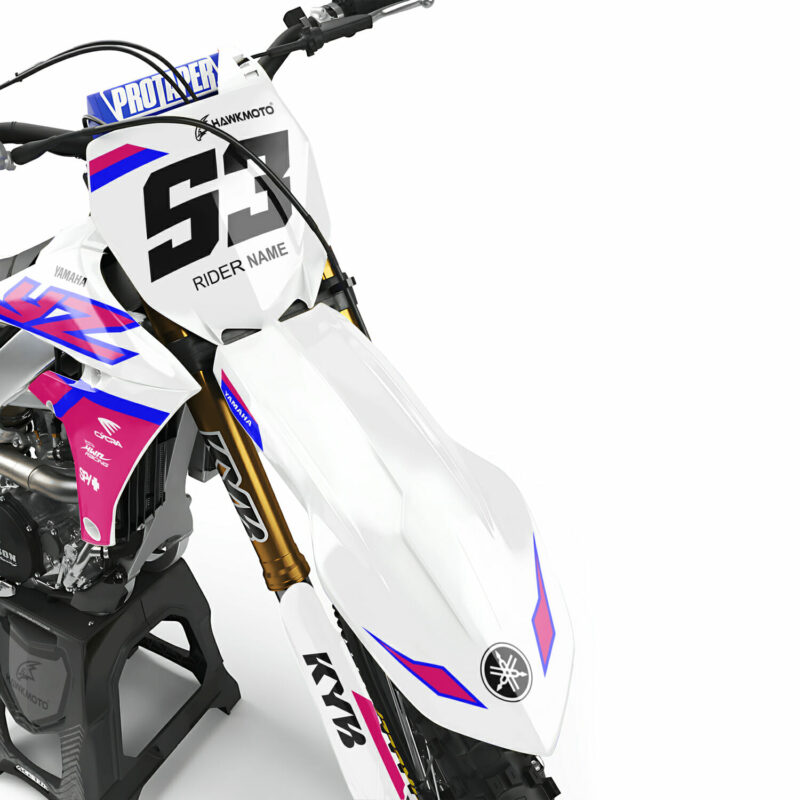 Wicked Mx Graphics Kit To Fit Yamaha PW YZ YZF WR WRF TTR 50 65 85 110 125 250 450 426 All Restyle Plastics (For: Yamaha) &#8211; Ooyuki