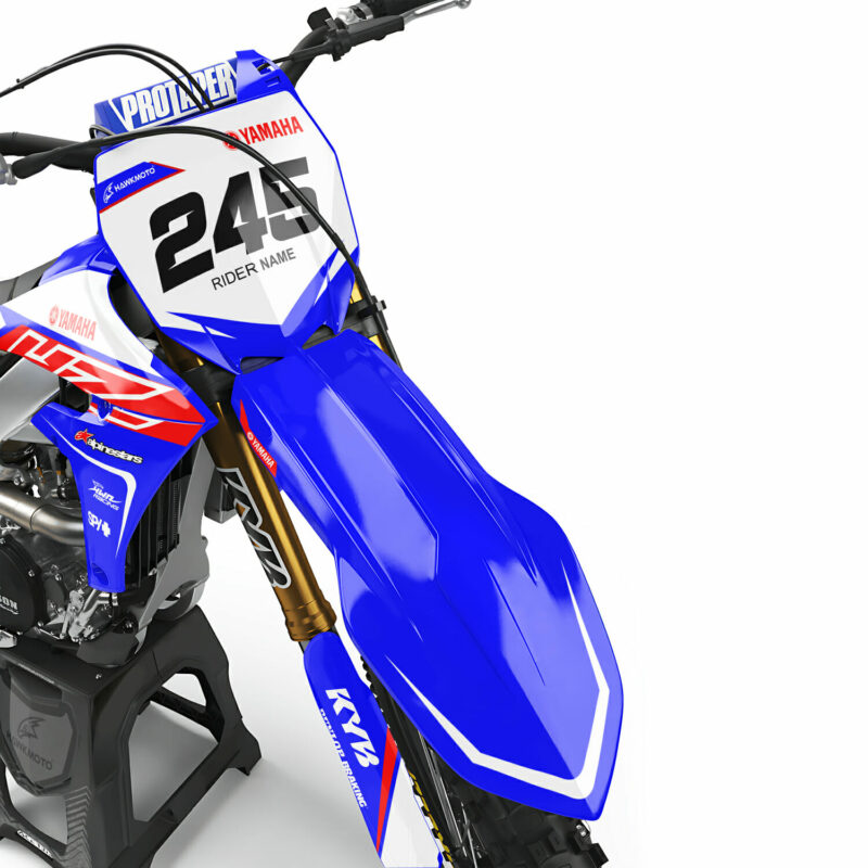 Wicked Mx Graphics Kit To Fit Yamaha PW YZ YZF WR WRF TTR 50 65 85 110 125 250 450 426 All Restyle Plastics (For: Yamaha) &#8211; Sanseiu