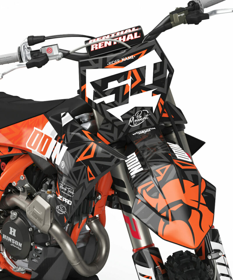 Wicked MX Graphics Kit: Fits  SX SXF EXC 65 85 125 150 250 300 350 450  &#8211; Odin