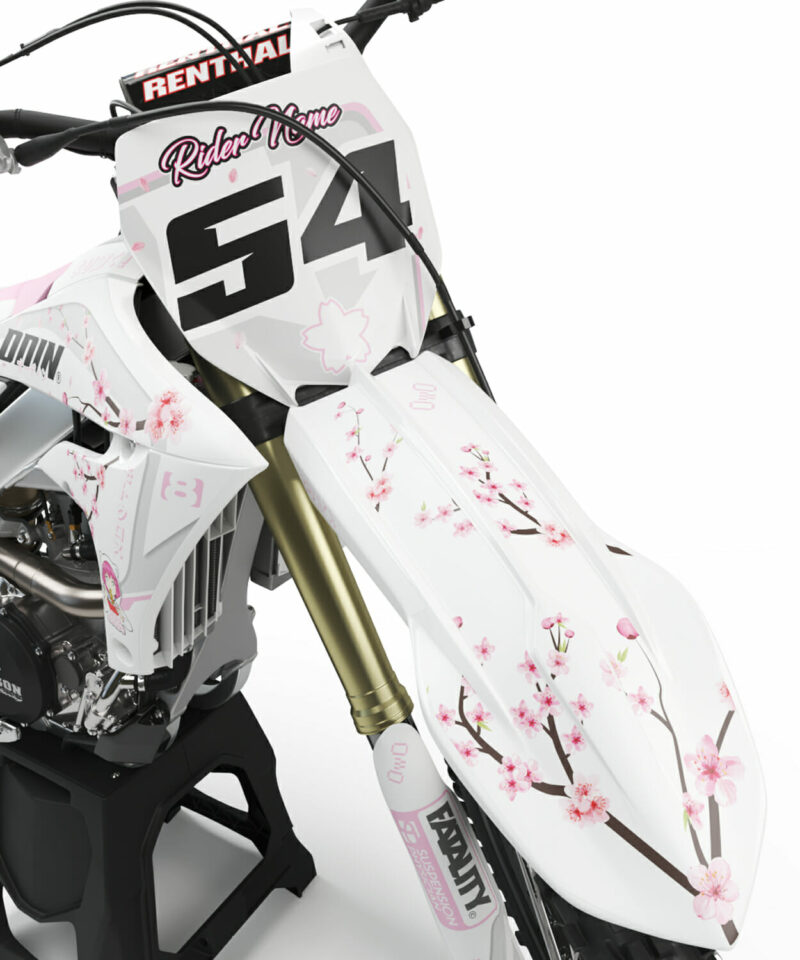 Wicked Mx Graphics Kit To Fit Yamaha PW YZ YZF WR WRF TTR 50 65 85 110 125 250 450 426 All Restyle Plastics (For: Yamaha) &#8211; Sakura