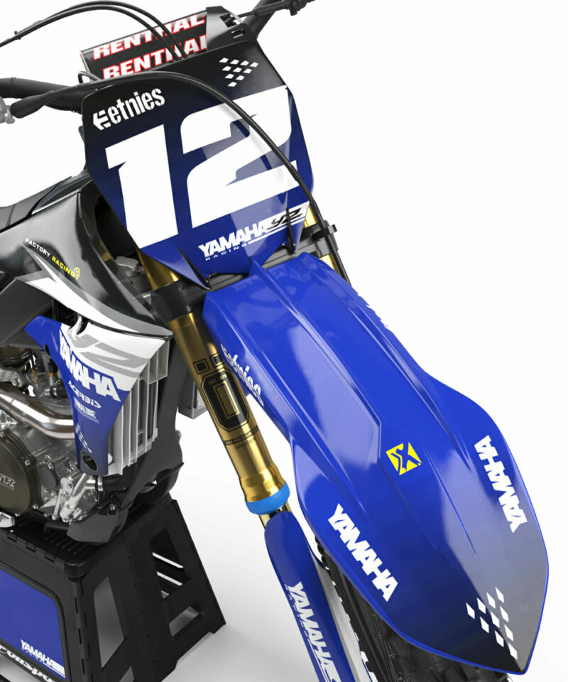 Wicked Mx Graphics Kit To Fit Yamaha PW YZ YZF WR WRF TTR 50 65 85 110 125 250 450 426 All Restyle Plastics (For: Yamaha) &#8211; Vendetta 2