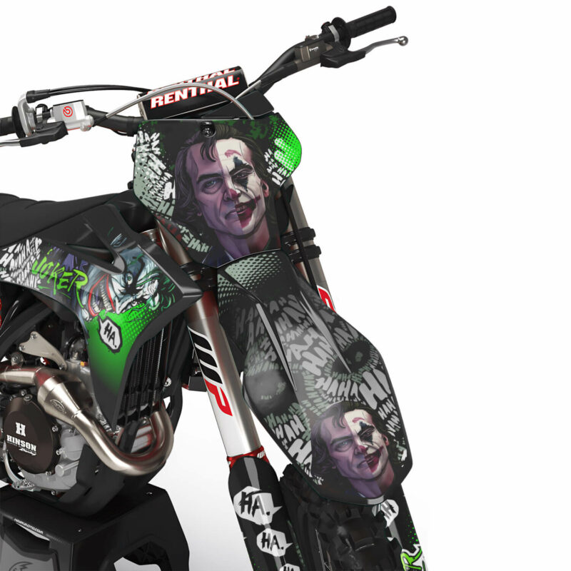 Wicked MX Graphics Kit to fit: GasGas MC EC EX 50 65 85 125 250 300 350 450 The Joker