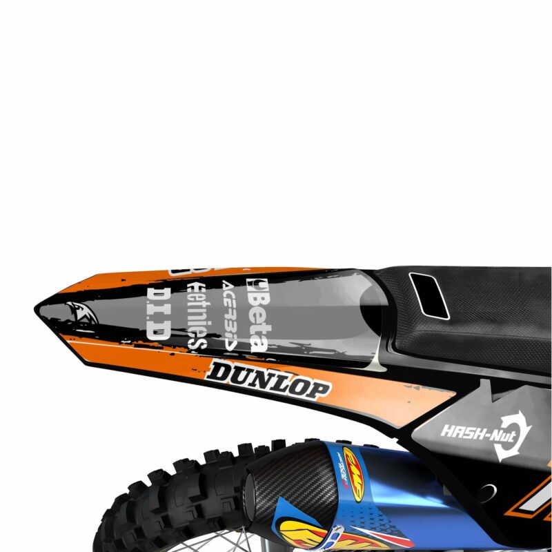 Wicked MX Graphics Kit: Fits  SX SXF EXC 85 125 150 250 300 350 450  Fasti Orange