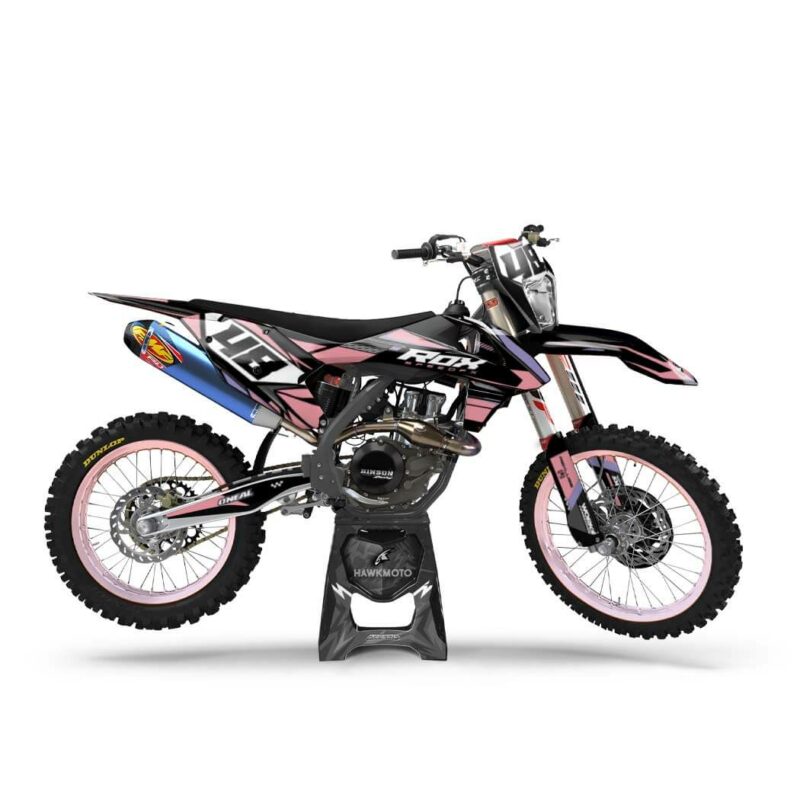 Wicked MX Graphics Kit: Fits  SX SXF EXC 65 85 125 150 250 300 350 450  &#8211; Archie Pink