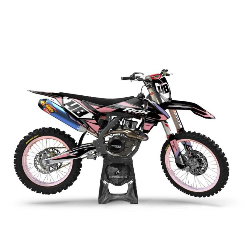 Wicked MX Graphics Kit: Fits  SX SXF EXC 65 85 125 150 250 300 350 450  &#8211; Archie Pink