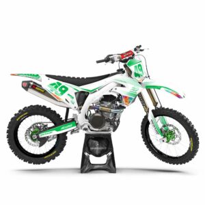 Mx Graphics Fits: Kawasaki KX KLX KXF  65 85 100 110 140 125 250 450 500 Aki