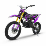 Hawkmoto Pit Bike Graphics: KRM - Puple Haze