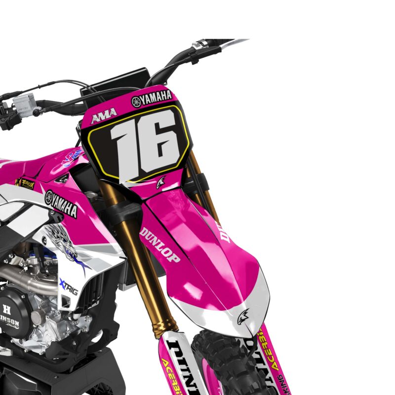 Graphics Kit To Fit Yamaha PW YZ YZF WR WRF TTR 125 250 50 65 85 110 450 426 Restyle (For: Yamaha) &#8211; Umiko Pink