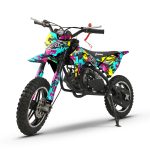 Hawkmoto 49cc Mini Bike Mayhem V2 Graphics Kit - Graffiti Black