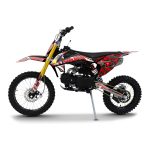 Hawkmoto Pit Bike Graphics: KRM - Yellow Star