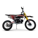 Hawkmoto Pit Bike Graphics: KRM - Yellow Star