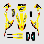 Hawkmoto Pit Bike Graphics: KRM - Yumi