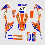 Hawkmoto Pit Bike Graphics: KRM - Tracer